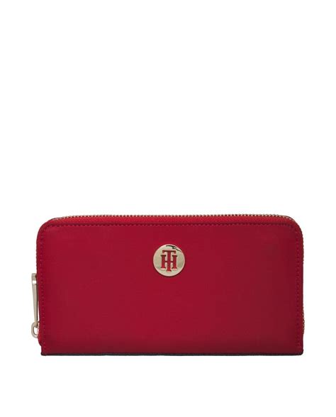 tommy hilfiger cartera roja